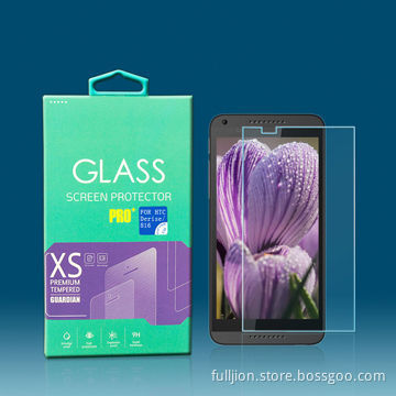 New arrival 9H 0.2mm ultra-thin 2.5D curved tempered-glass screen protector for HTC Desire 816
